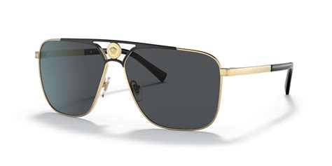 versace 2283 sunglasses|Versace VE2238 61 Dark Grey & Gold/Matte Black .